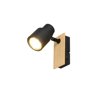 PIERRE | Spot | Black mat | Metal