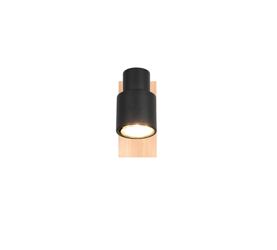 PIERRE | Spot | Black mat | Metal