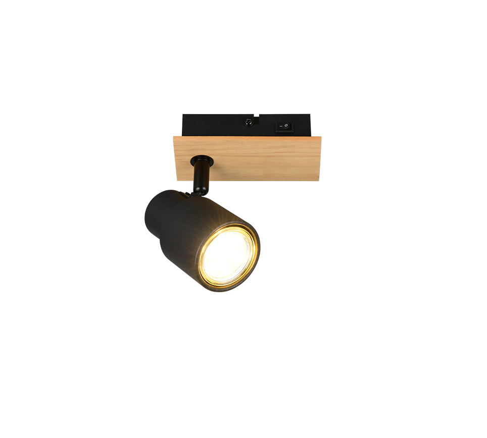 PIERRE | Spot | Black mat | Metal