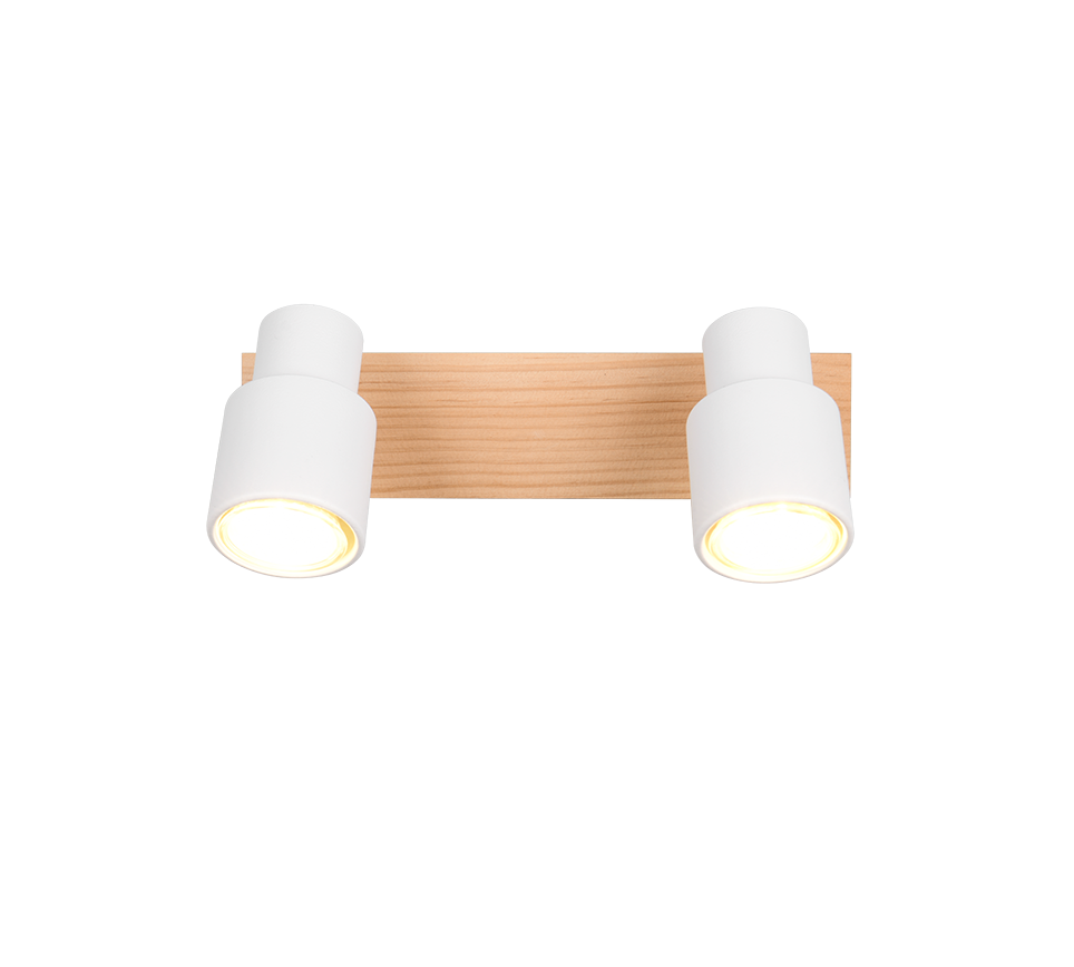 PIERRE | Spot | White mat | Metal