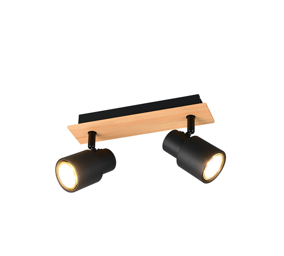 PIERRE | Spot | Black mat | Metal
