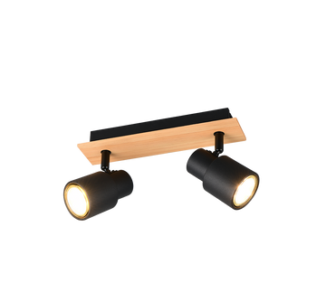 PIERRE | Spot | Black mat | Metal
