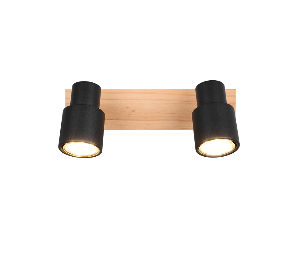 PIERRE | Spot | Black mat | Metal