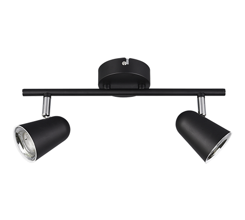 TOULOUSE | Spot | Black mat | Plastic