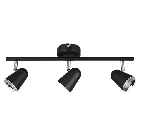 TOULOUSE | Spot | Black mat | Plastic
