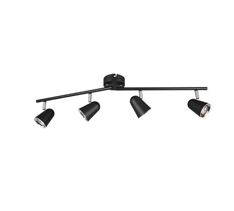TOULOUSE | Spot | Black mat | Plastic