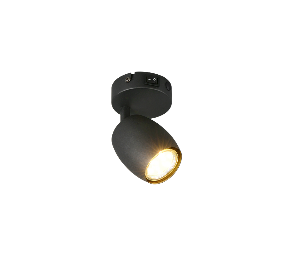 NANCY | Spot | Black mat | Metal