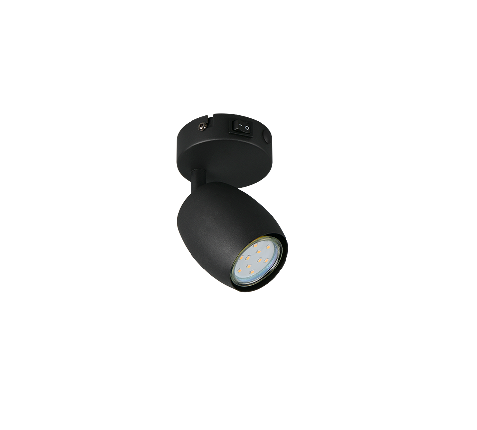 NANCY | Spot | Black mat | Metal