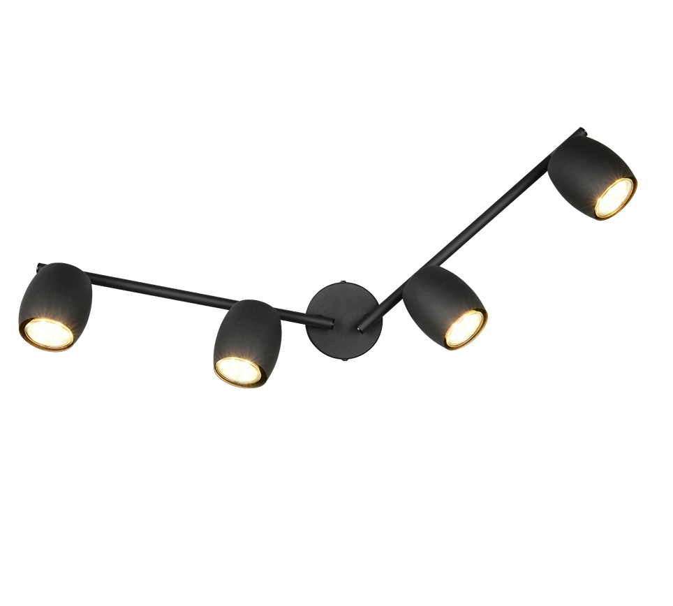 NANCY | Spot | Black mat | Metal