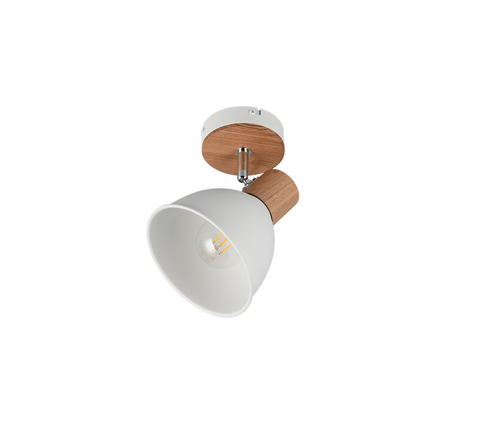 DELUME | Spot | White mat | Metal