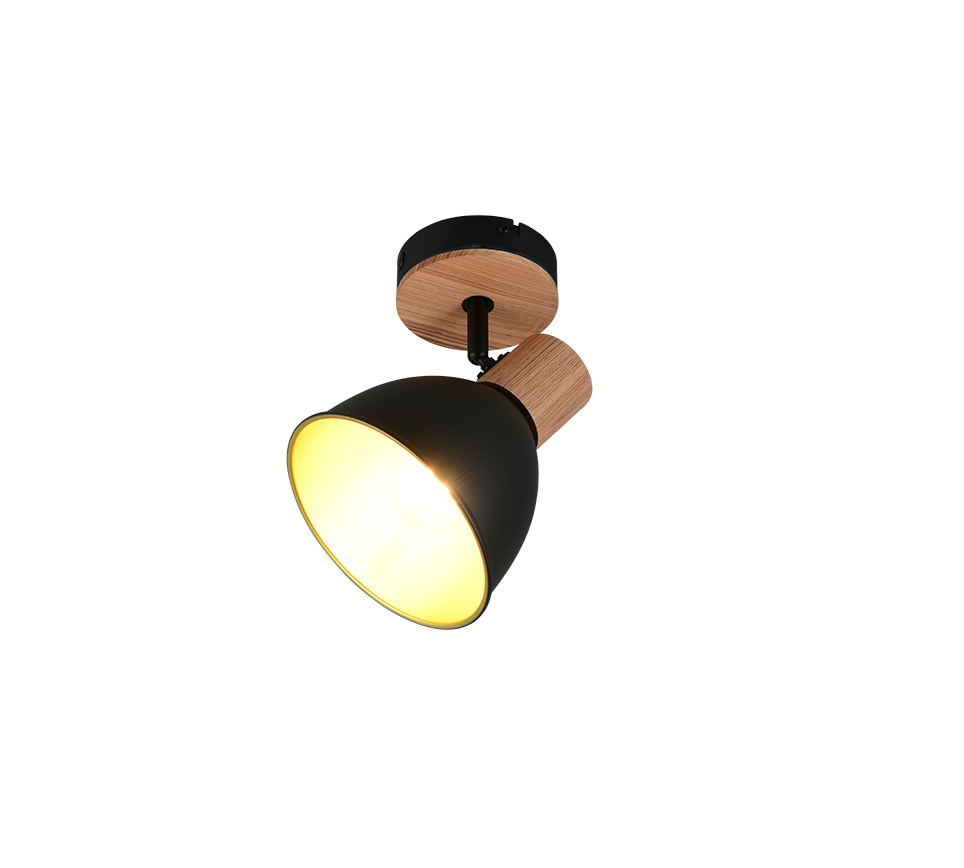 DELUME | Spot | Black mat | Metal