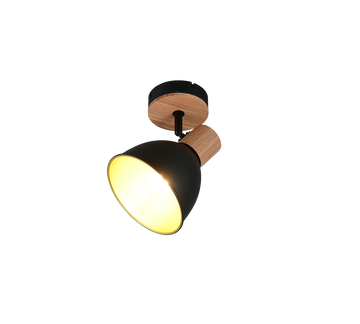 DELUME | Spot | Black mat | Metal