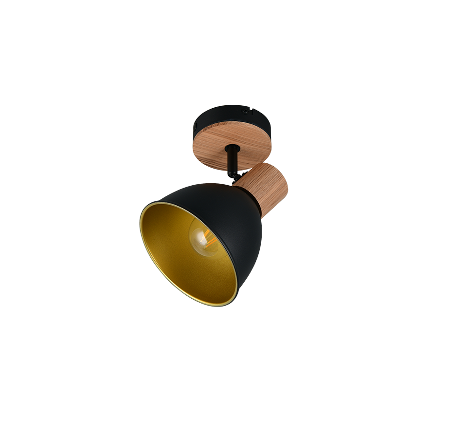 DELUME | Spot | Black mat | Metal