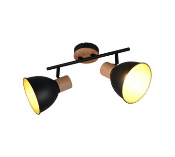 DELUME | Spot | Black mat | Metal
