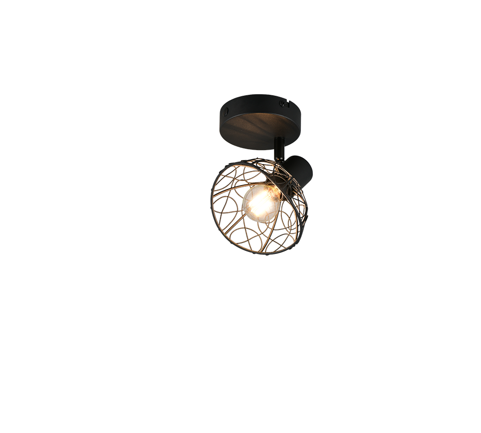 YAKO | Spot | Black mat | Metal