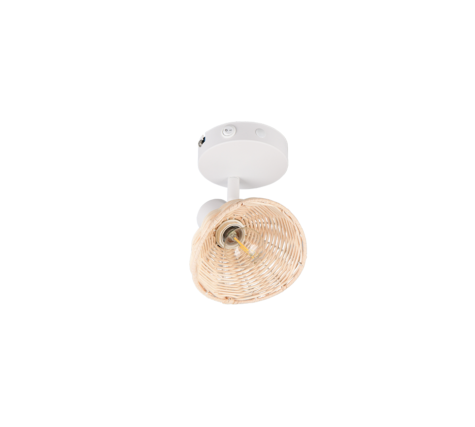 CALVI | Spot | White mat | Metal