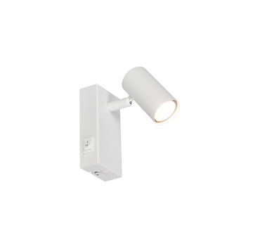 TARYN | Spot | White mat | Metal