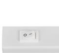TARYN | Spot | White mat | Metal