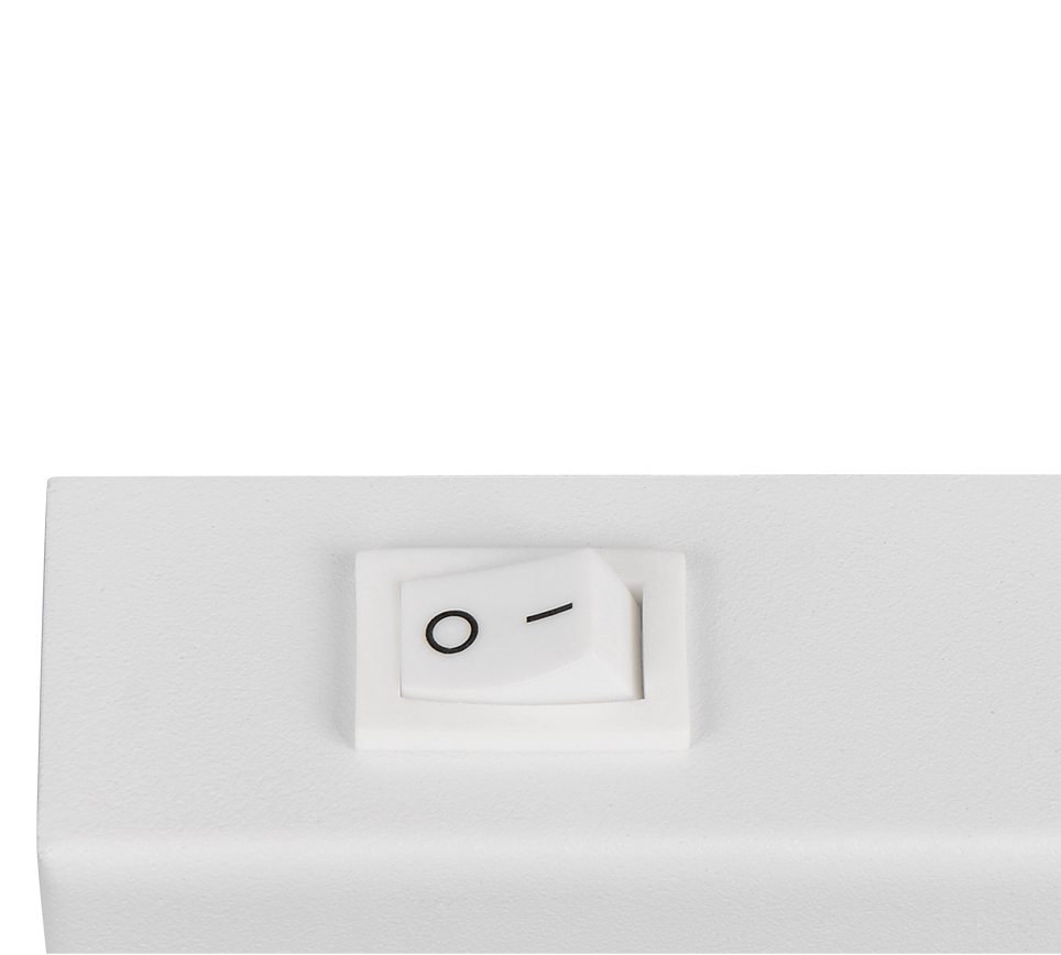 TARYN | Spot | White mat | Metal