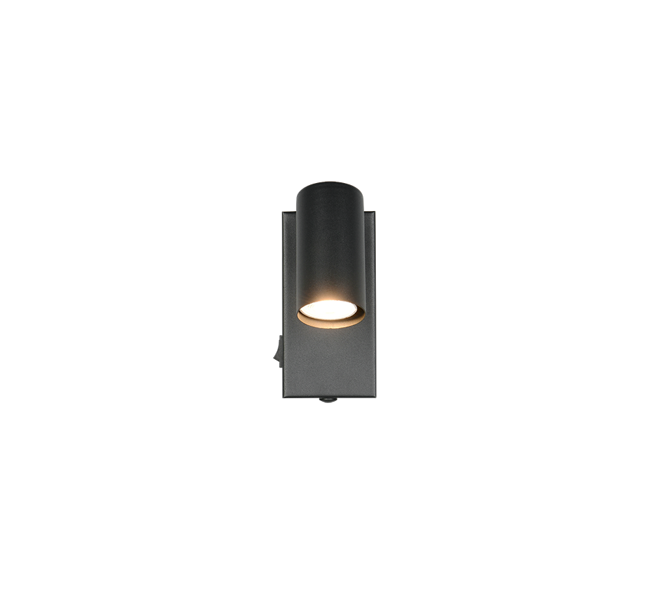 TARYN | Spot | Black mat | Metal