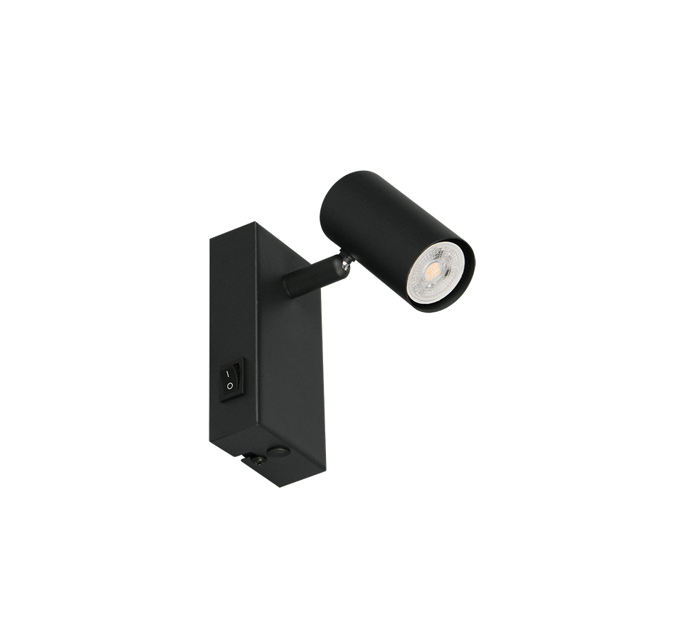 TARYN | Spot | Black mat | Metal