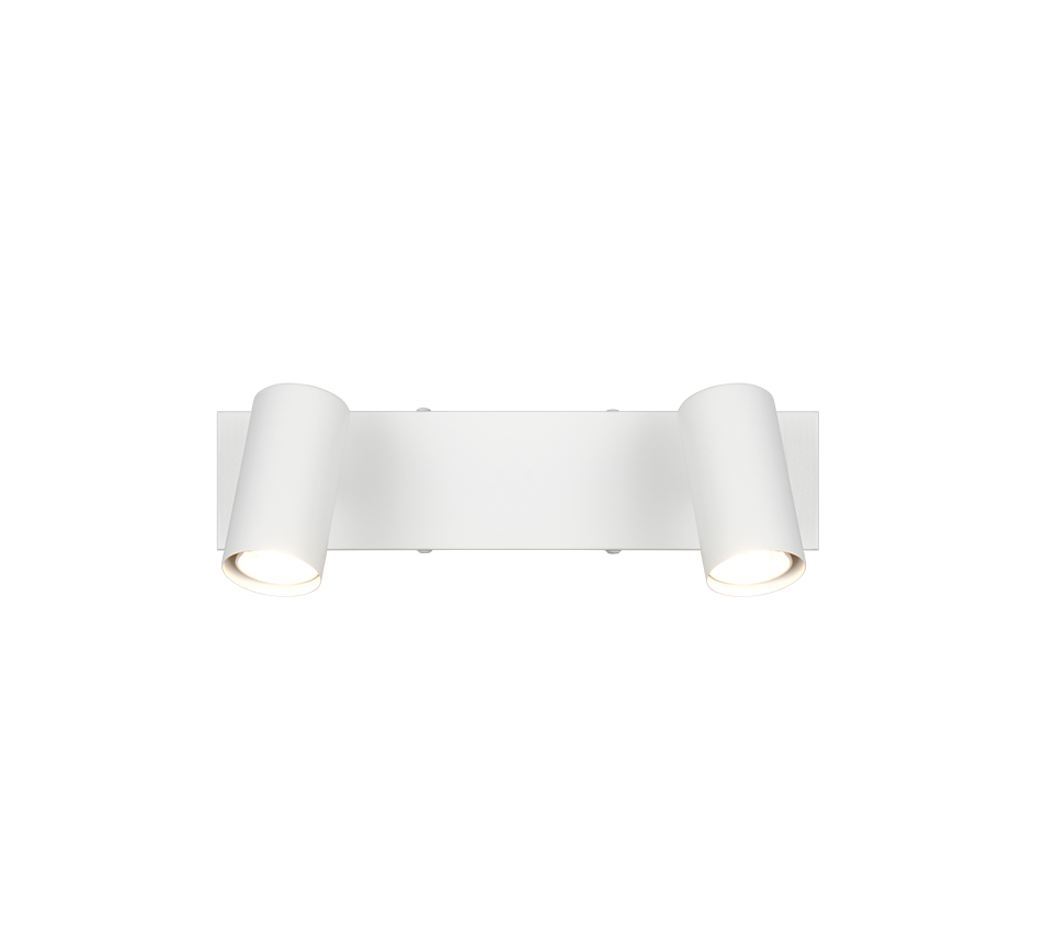 TARYN | Spot | White mat | Metal