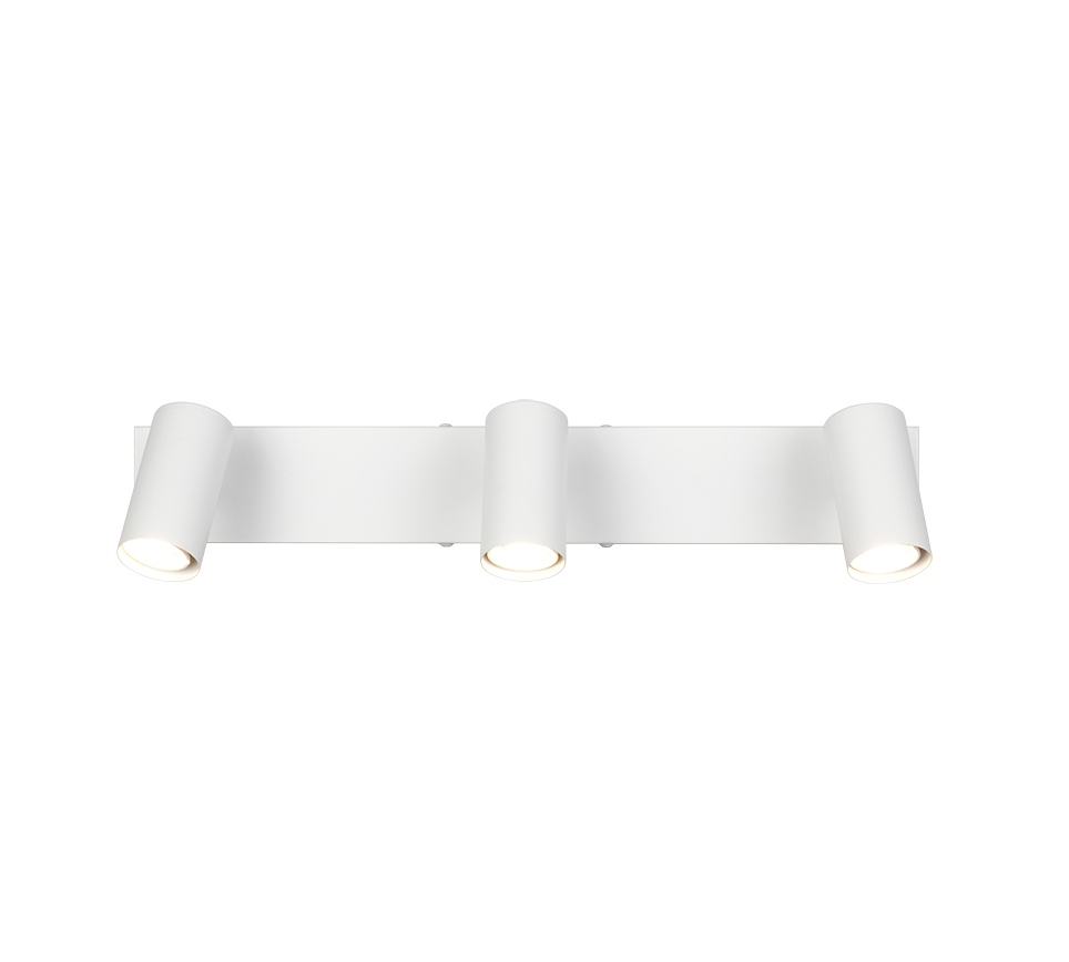 TARYN | Spot | White mat | Metal