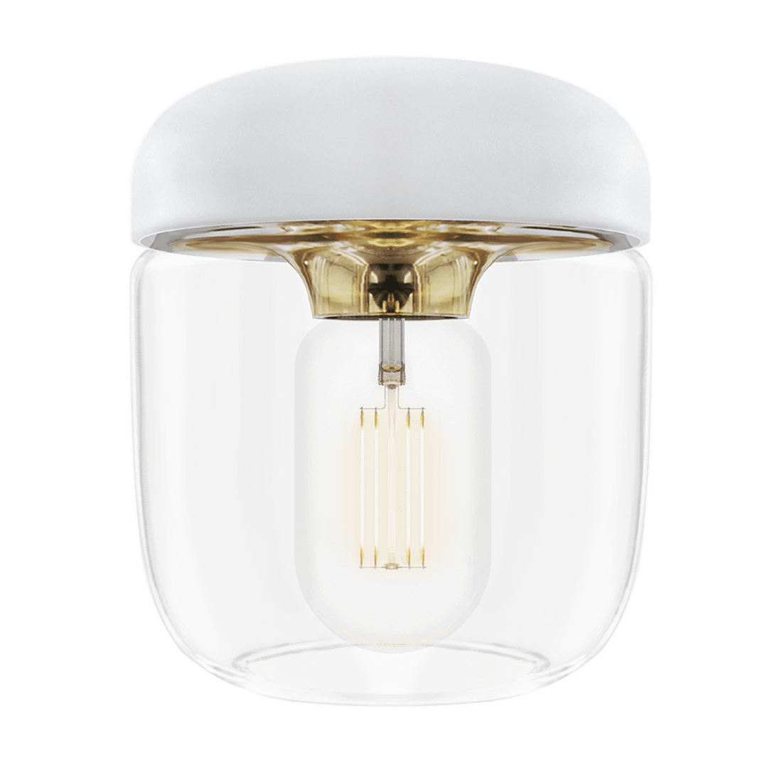 UMAGE Lifestyle Cannonball Single Black Acorn Black Polished Brass (1).png