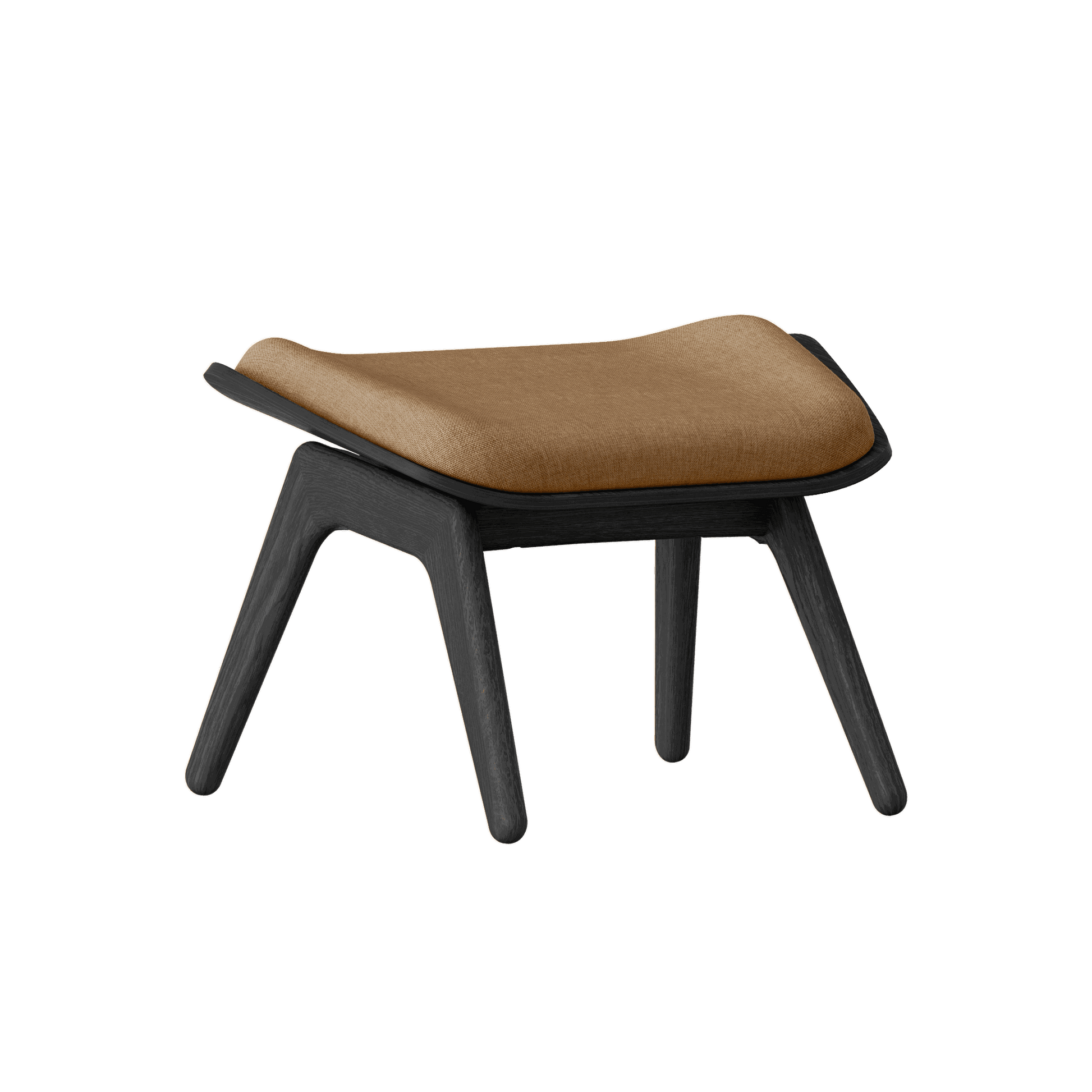 UMAGE Packshot 5116NC705 01 The Reader Ottoman Black Oak Sugar Brown 2.png