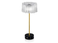 SLAMP Accordéon Battery – bezdrátová stolní lampa s černou základnou
