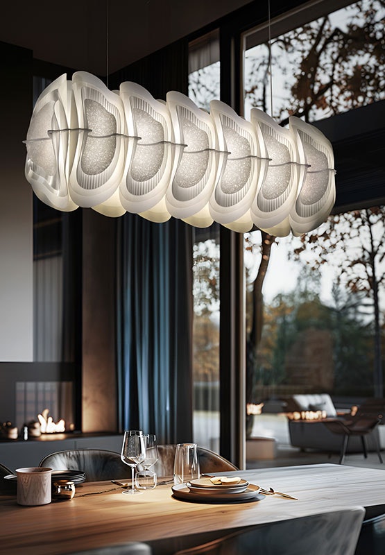 Designové závěsné svítidlo SLAMP Fiordlys