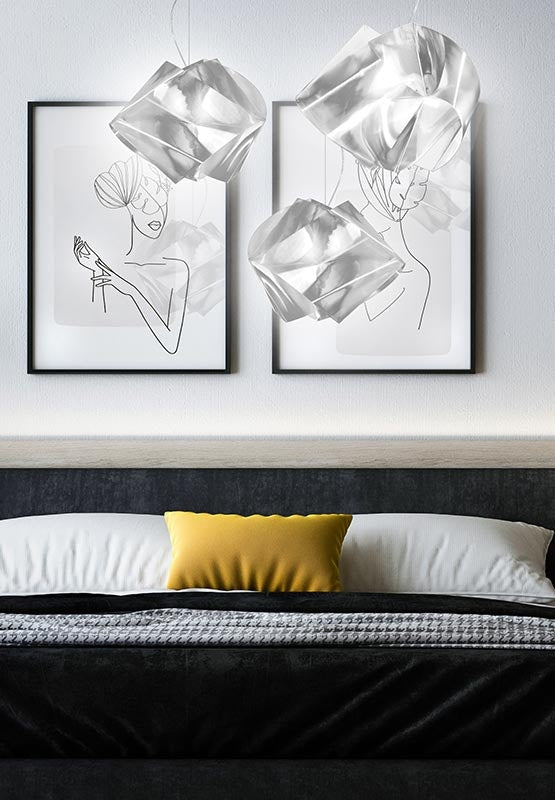 Designové závěsné svítidlo SLAMP Gemmy