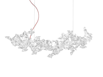 SLAMP Hanami Suspension L červený kabel