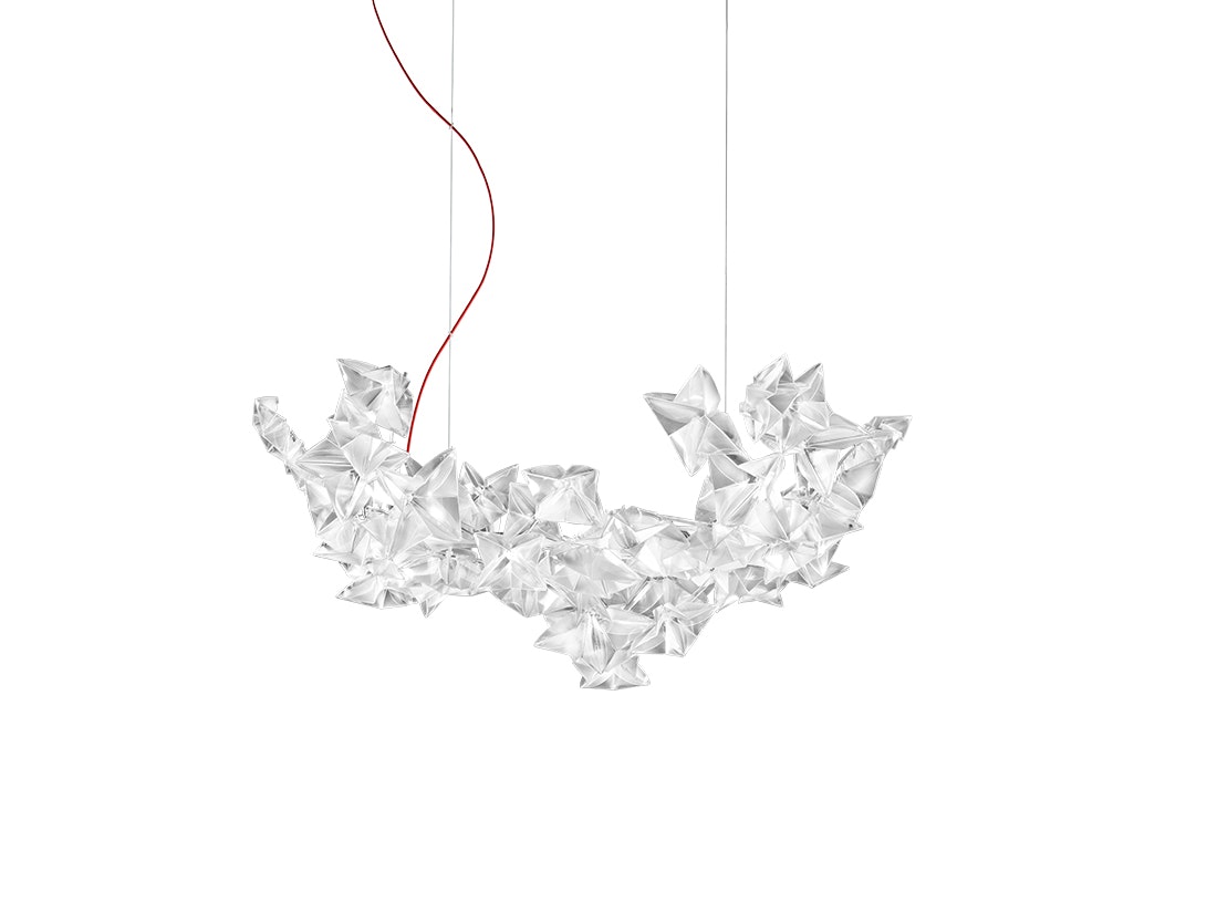 SLAMP Hanami Suspension L červený kabel