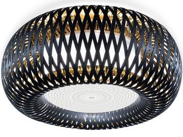 SLAMP Kalatos Ceiling Wall Black Gold