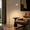 Knapstein EDDA floor reading lamp in a contemporary interior