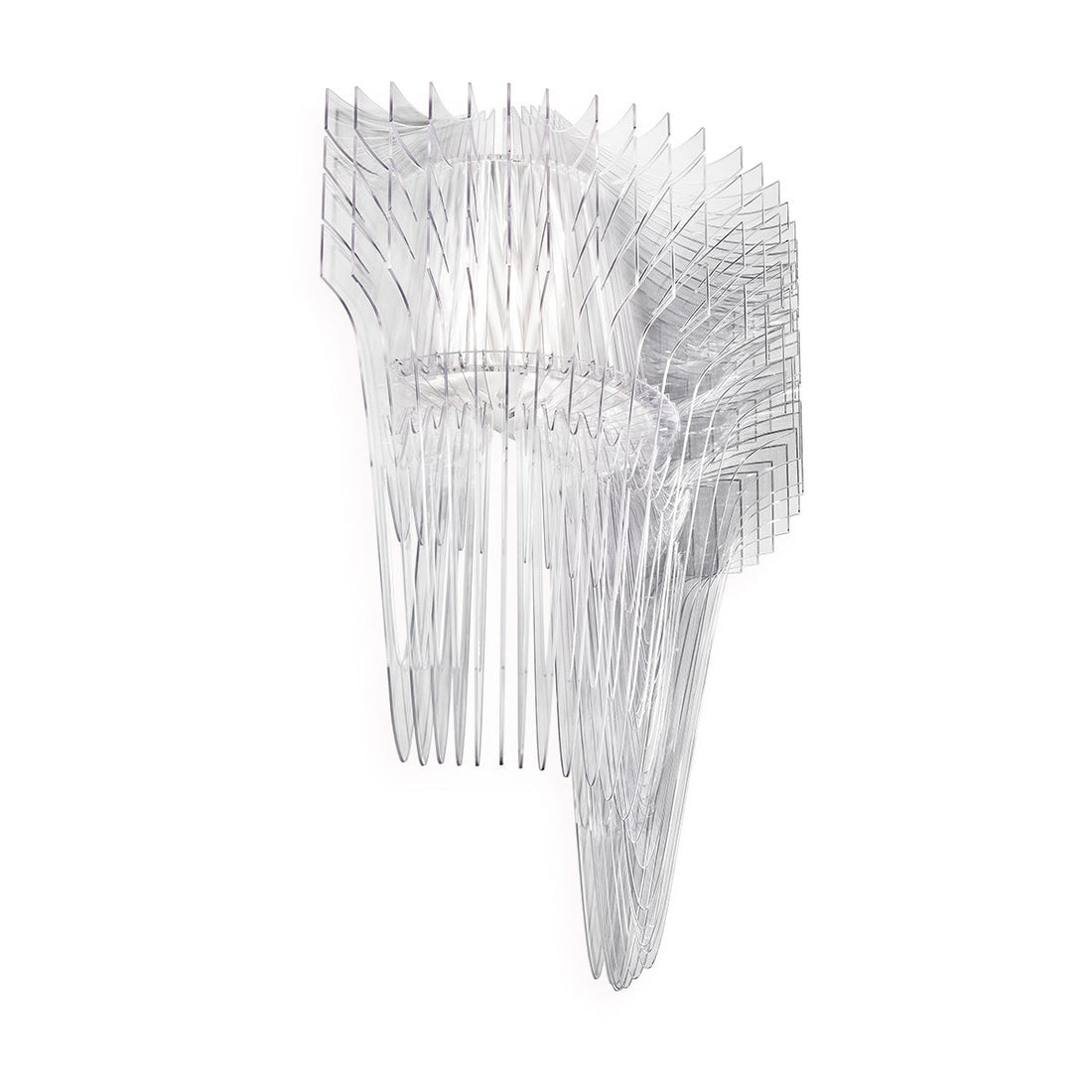 SLAMP Aria Applique Transparent – wall light by Zaha Hadid