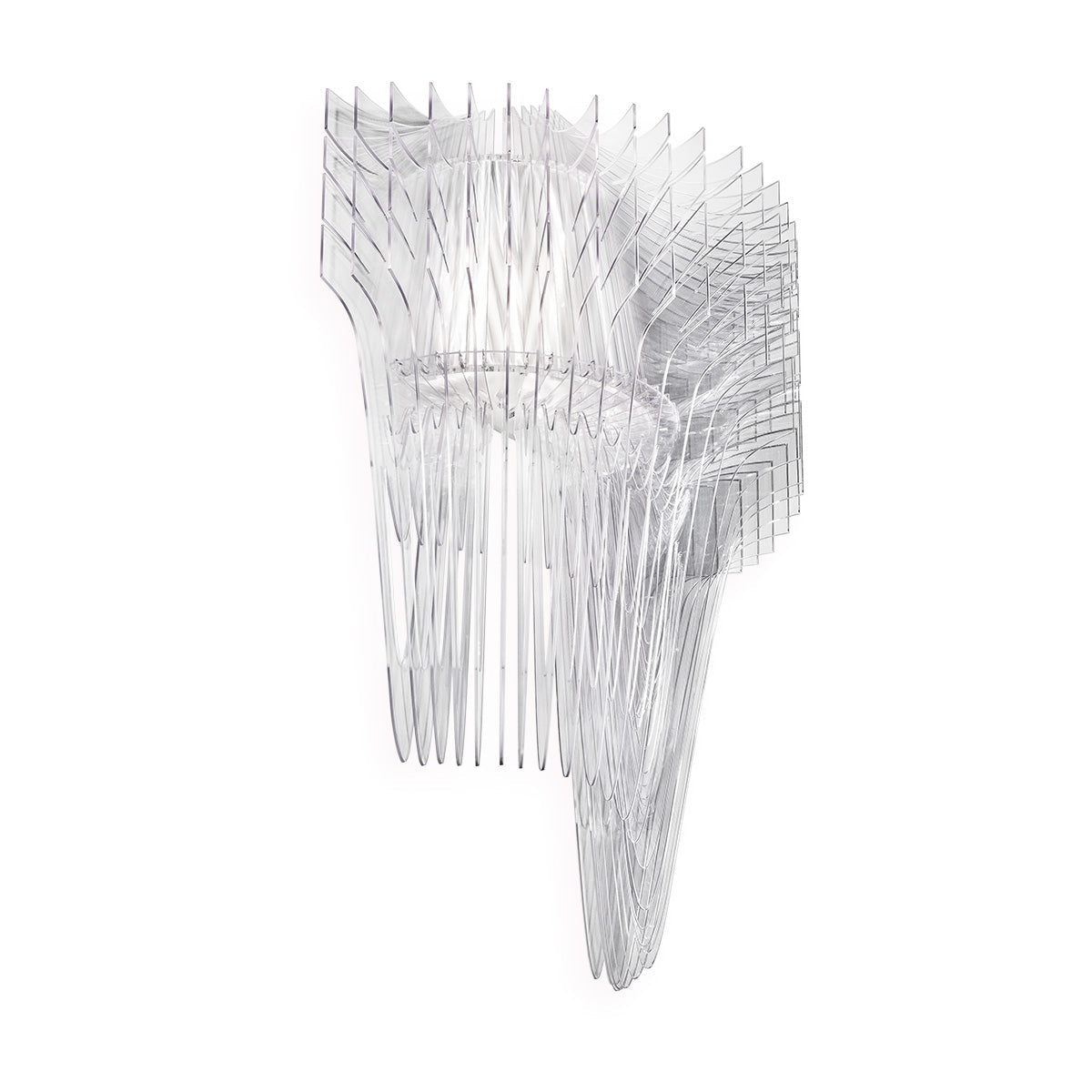 SLAMP Aria Applique Transparent – wall light by Zaha Hadid