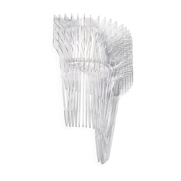 SLAMP Aria Applique Transparent – wall light by Zaha Hadid