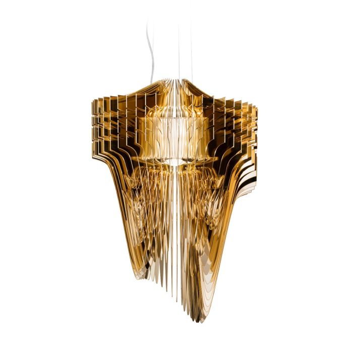 SLAMP Aria Suspension Gold by Zaha Hadid