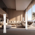 SLAMP Bach Floor lamps in a contemporary living room