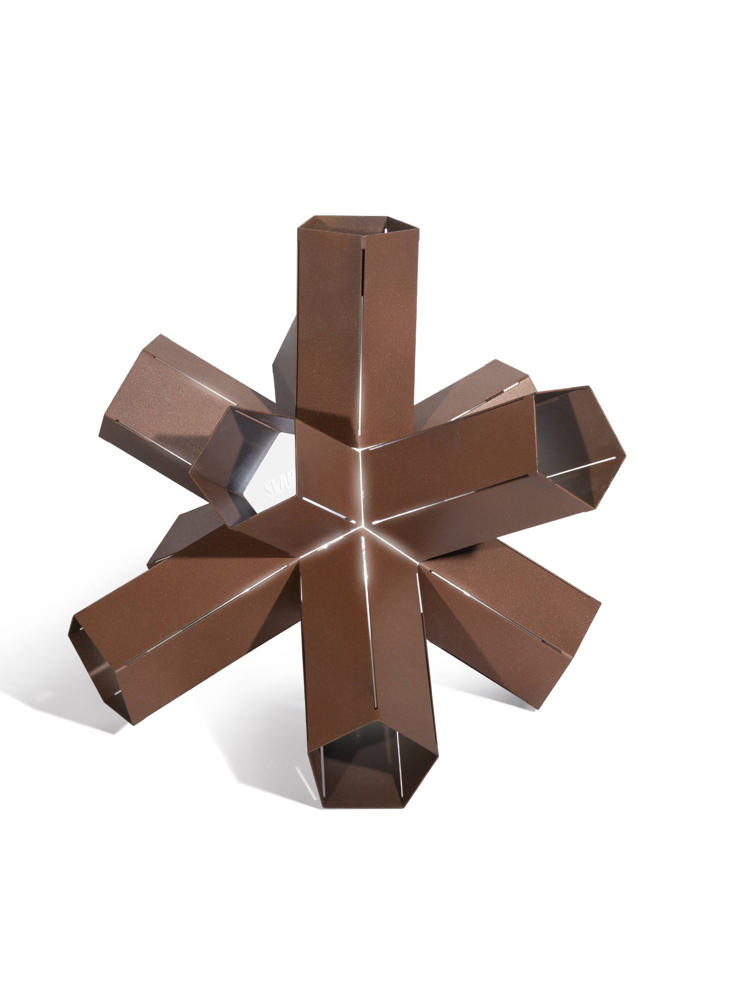 SLAMP Bang Outdoor Step Light Large Corten