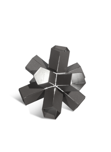 SLAMP Bang Outdoor Step Light and Applique Small Anthracite