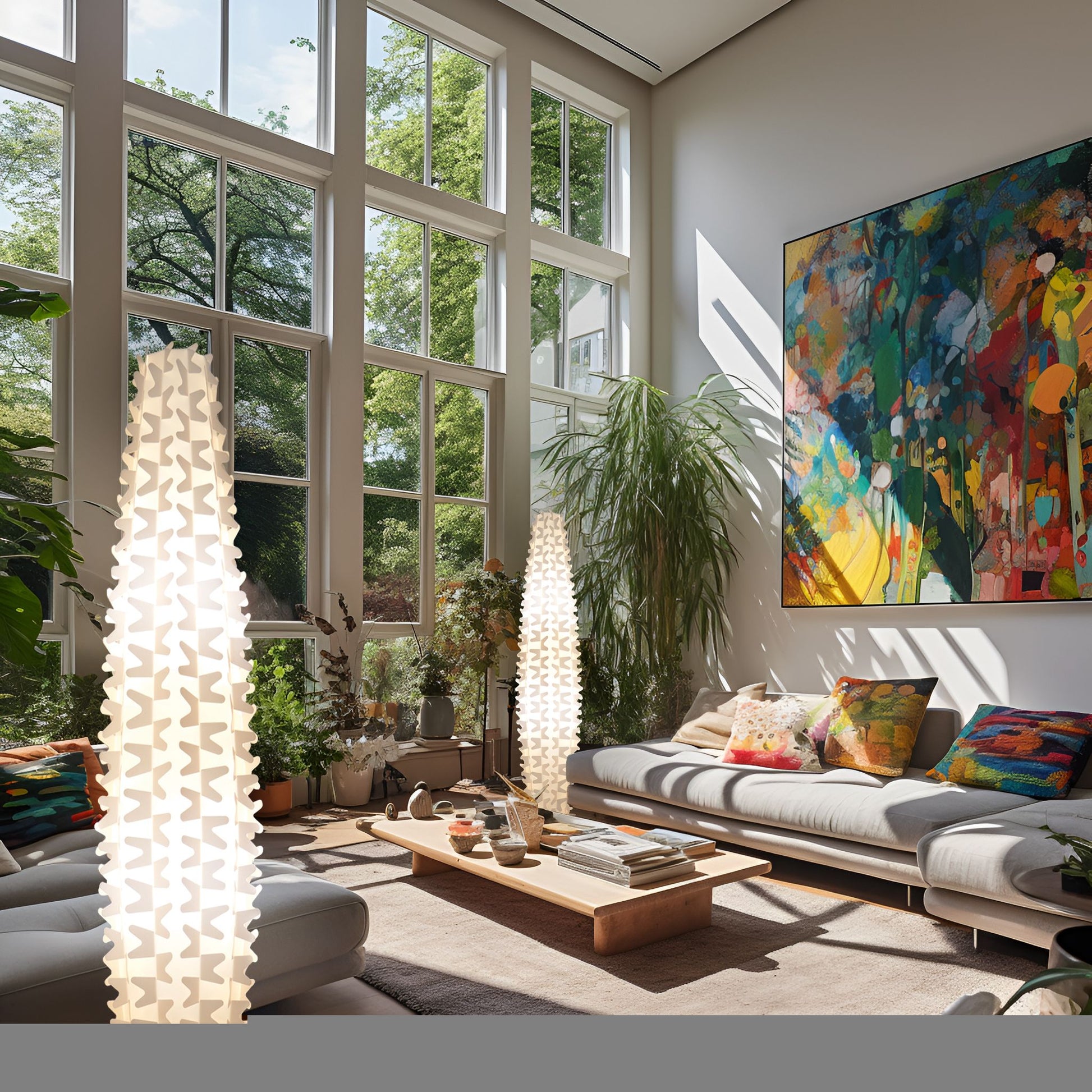 SLAMP Cactus Floor in a contemporary interior