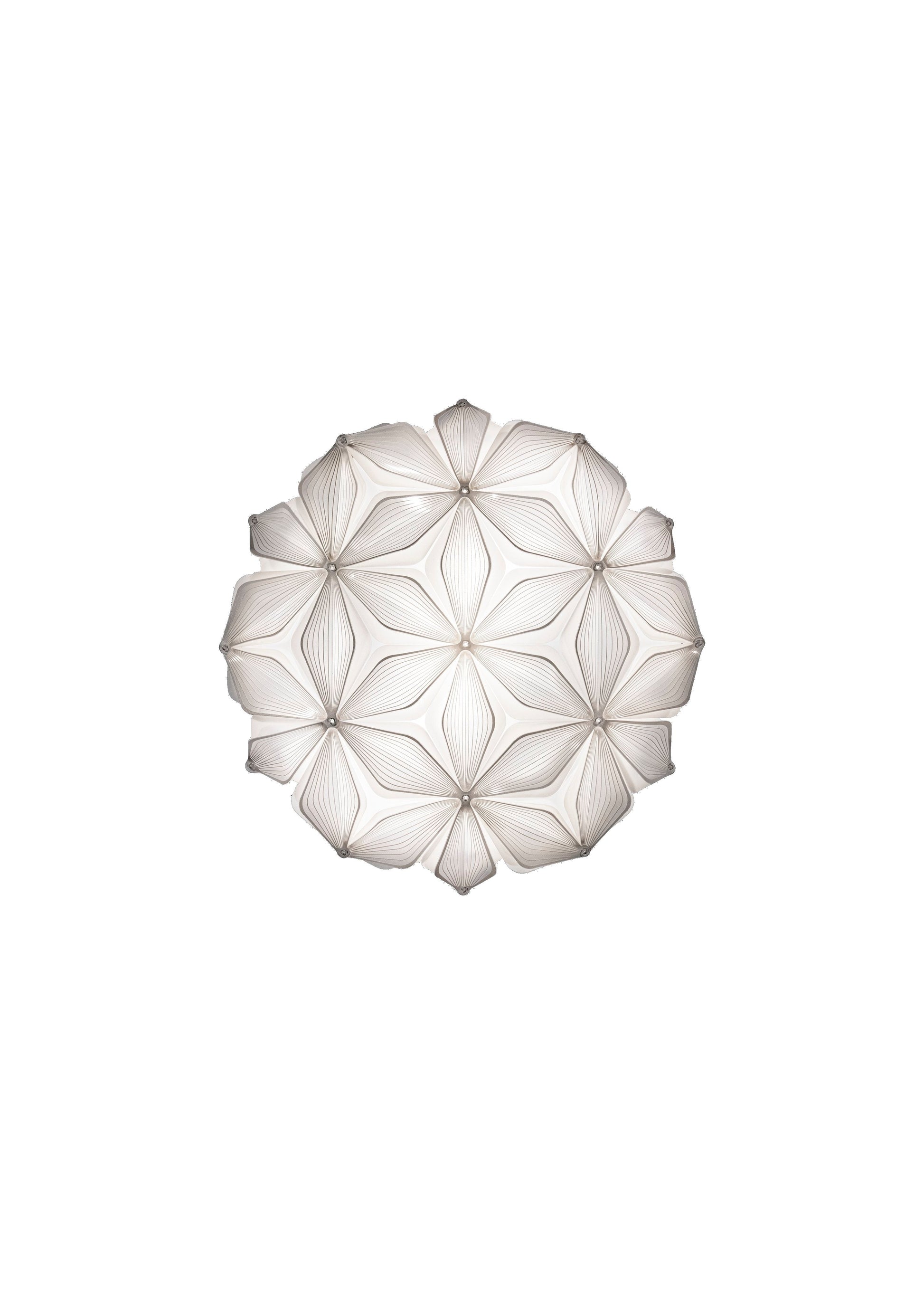 SLAMP C'est La Vie Ceiling/Wall M White on white background
