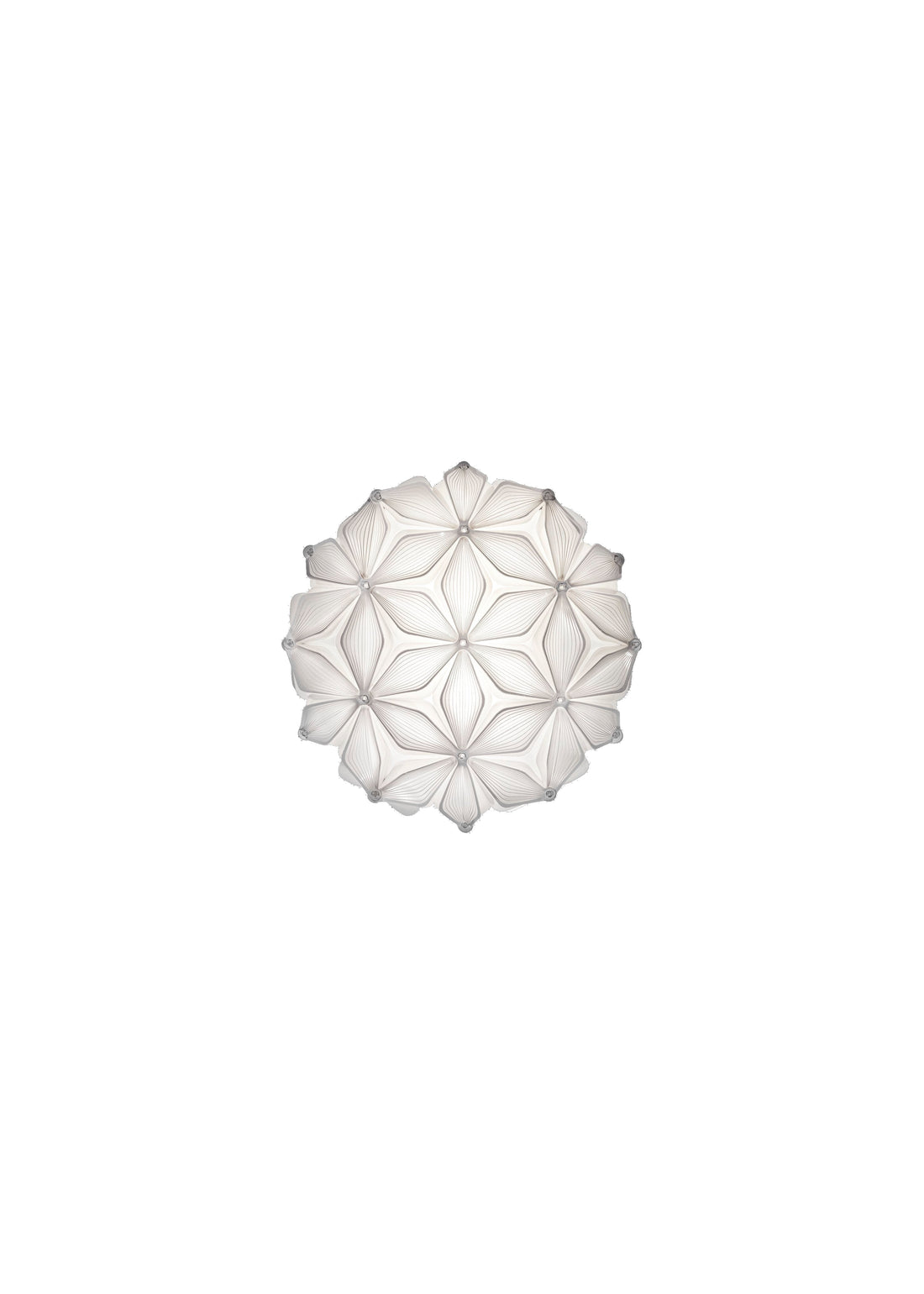 SLAMP C'est La Vie Ceiling/Wall S White on white background