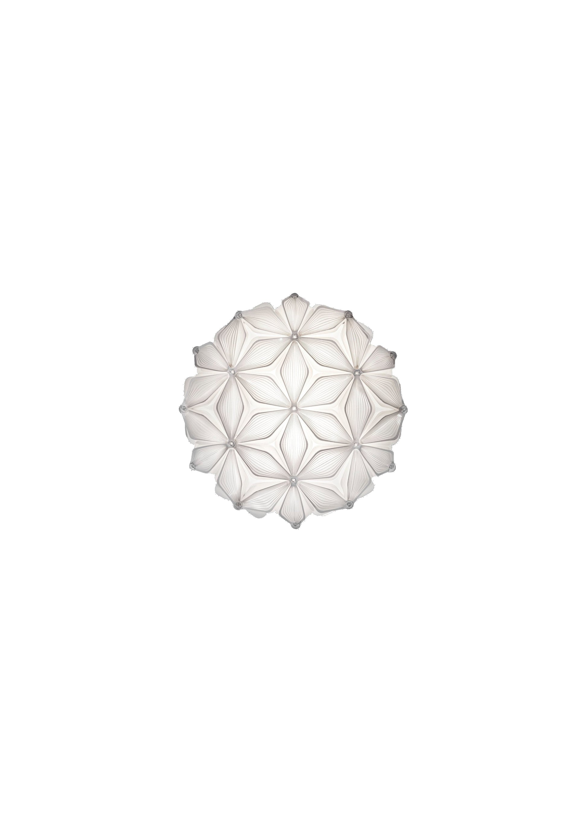 SLAMP C'est La Vie Ceiling/Wall S White on white background