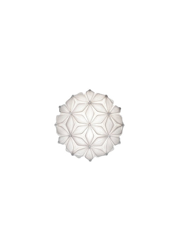 SLAMP C'est La Vie Ceiling/Wall S White on white background