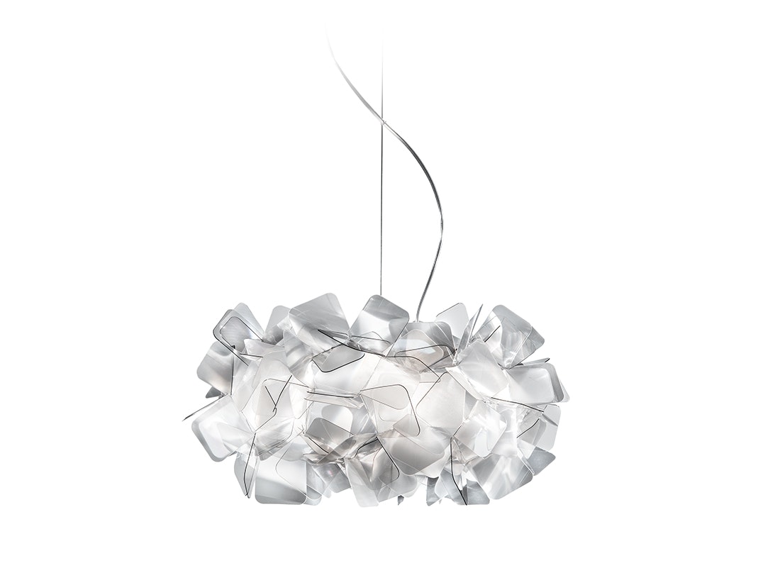 SLAMP Clizia Suspension S Fumé Transparent cable