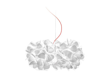SLAMP Clizia Suspension S White Red cable